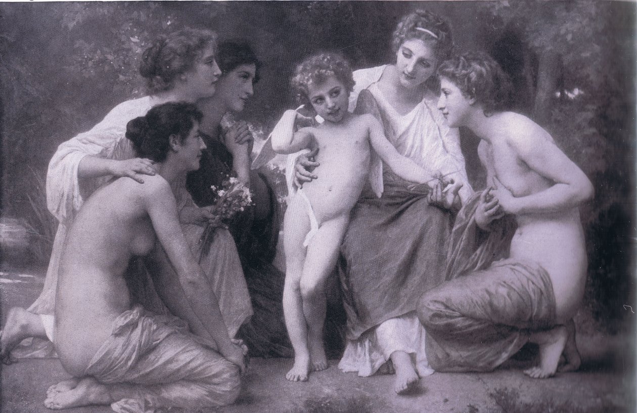 L”Podziw, Bibbys Annual, 1916-1917 autorstwa William Adolphe Bouguereau