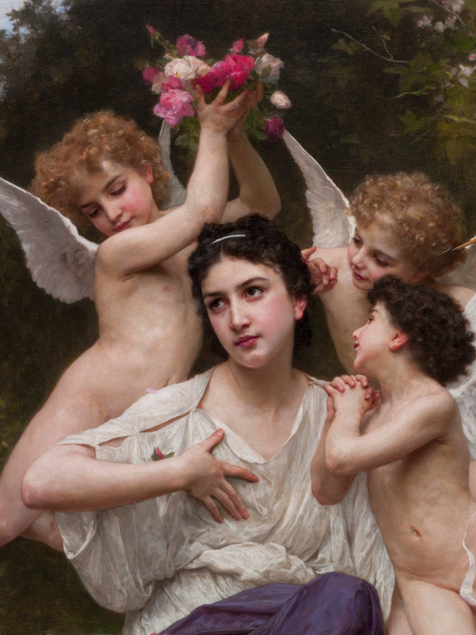 Sen o wiośnie autorstwa William-Adolphe Bouguereau