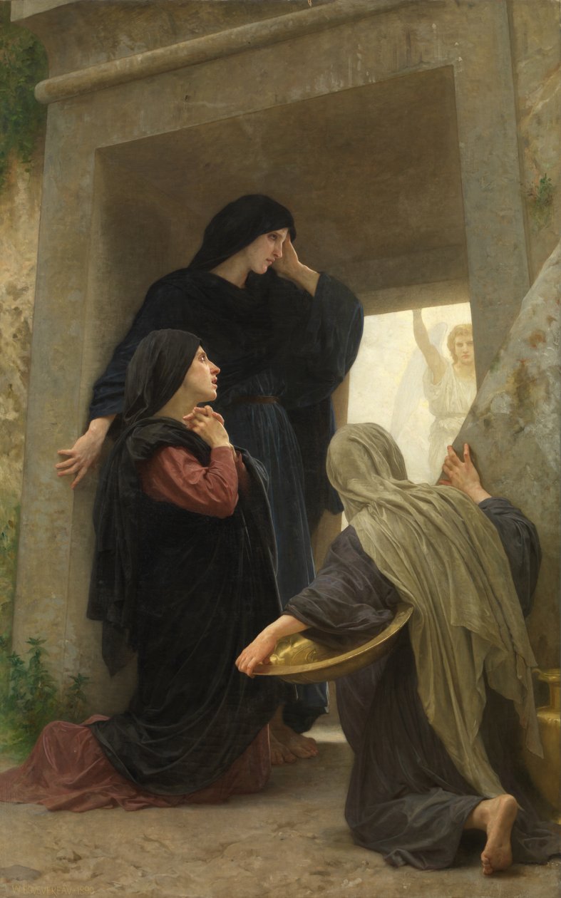 Święte kobiety przy grobie Chrystusa autorstwa William Adolphe Bouguereau