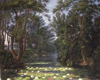 Lilie wodne Cherwell autorstwa Joseph Mallord William Turner