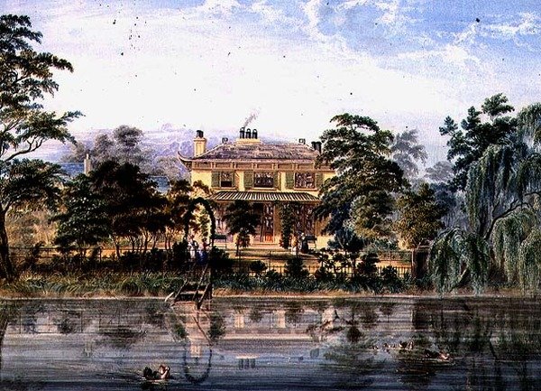 Chińska Willa autorstwa Joseph Mallord William Turner
