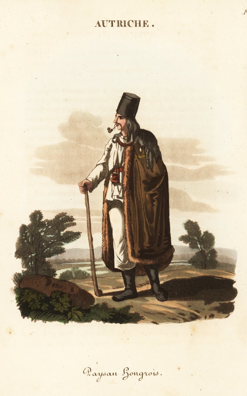 chłop węgierski autorstwa William (after) Alexander