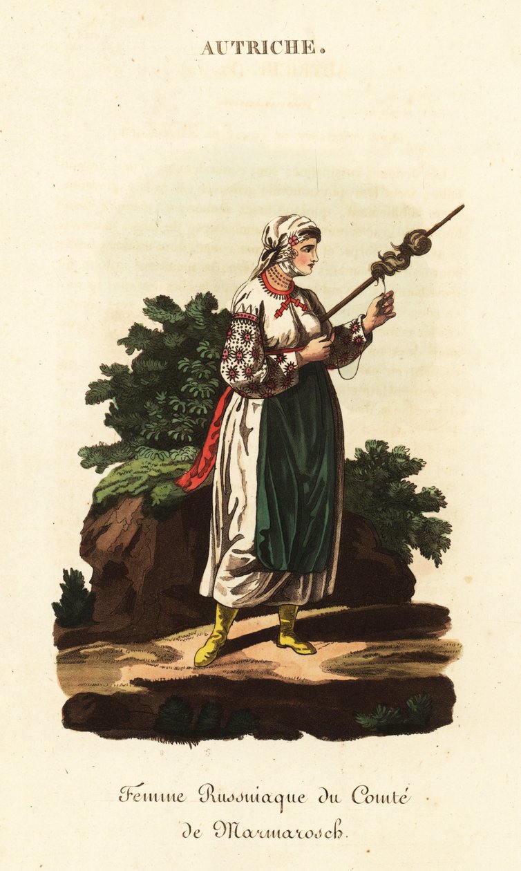Rosjanka pańszczyźniana, Królestwo Węgier autorstwa William (after) Alexander