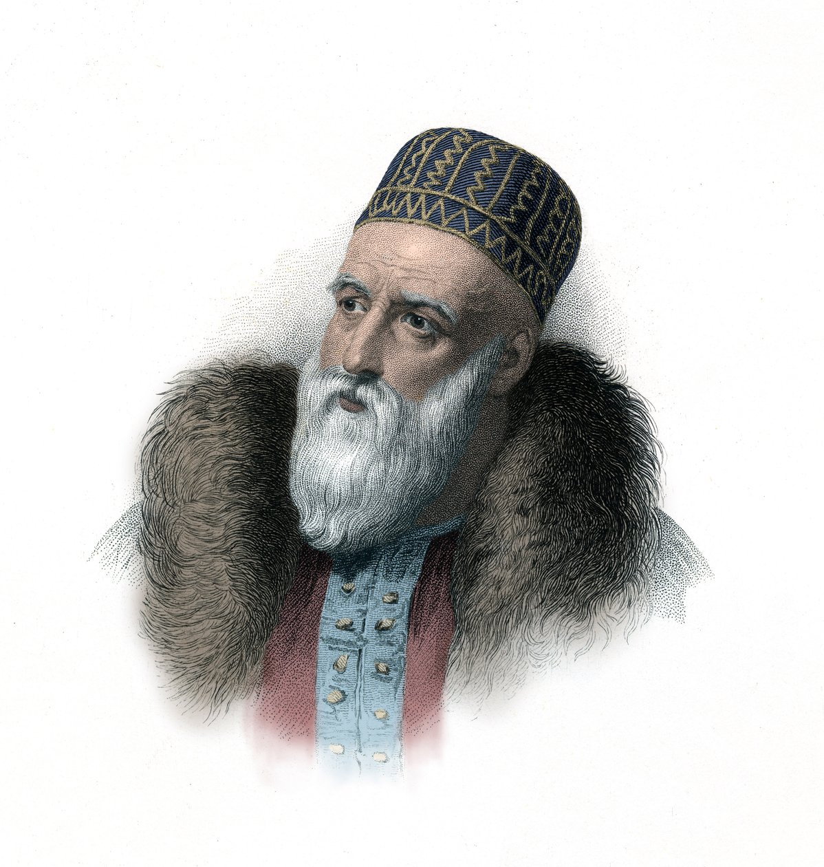 Ali Pacha / Pasha, znany również jako "Lew z Yanniny autorstwa William (after) Finden