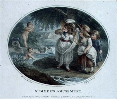 Letnia Zabawa, grawerowana i pub. Thomas Gaugain (1748-1812) autorstwa William (after) Hamilton