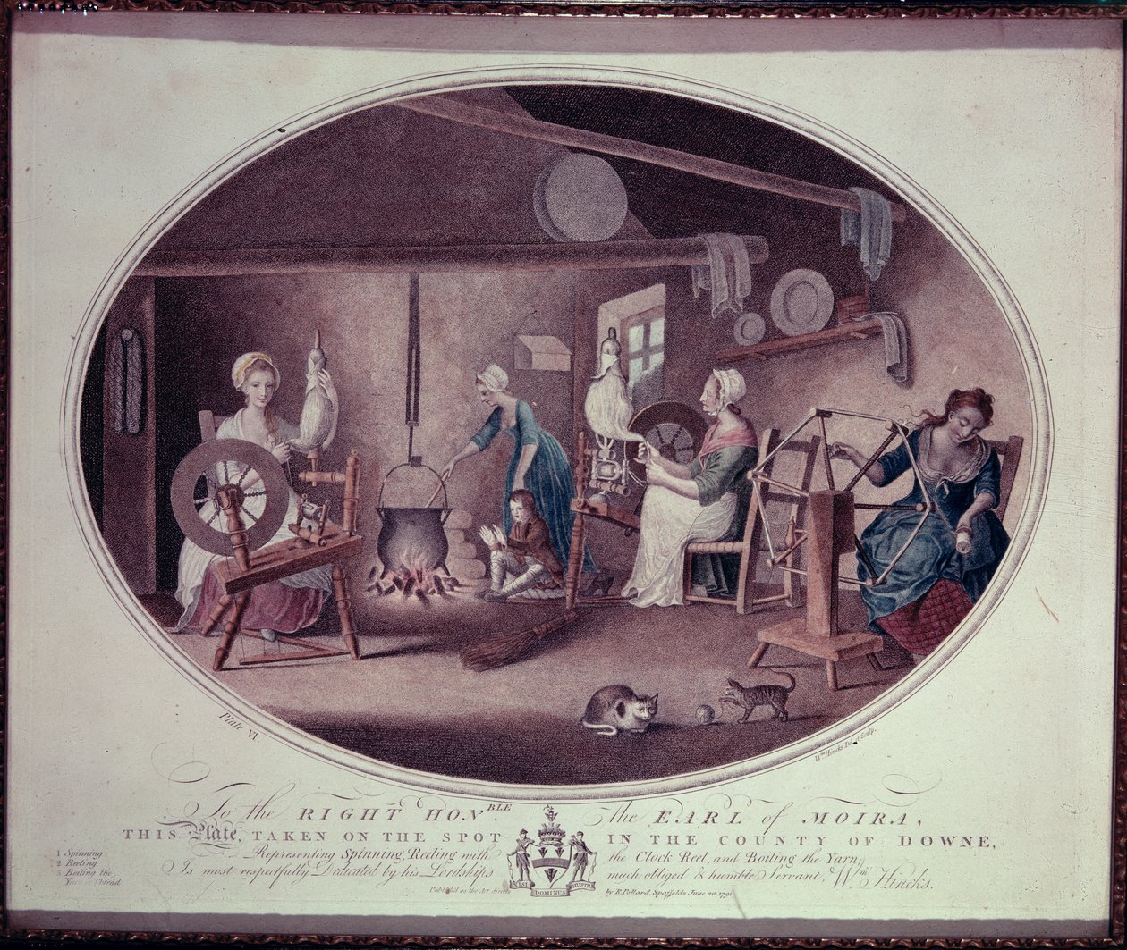 Przemysł domowy autorstwa William (after) Hincks