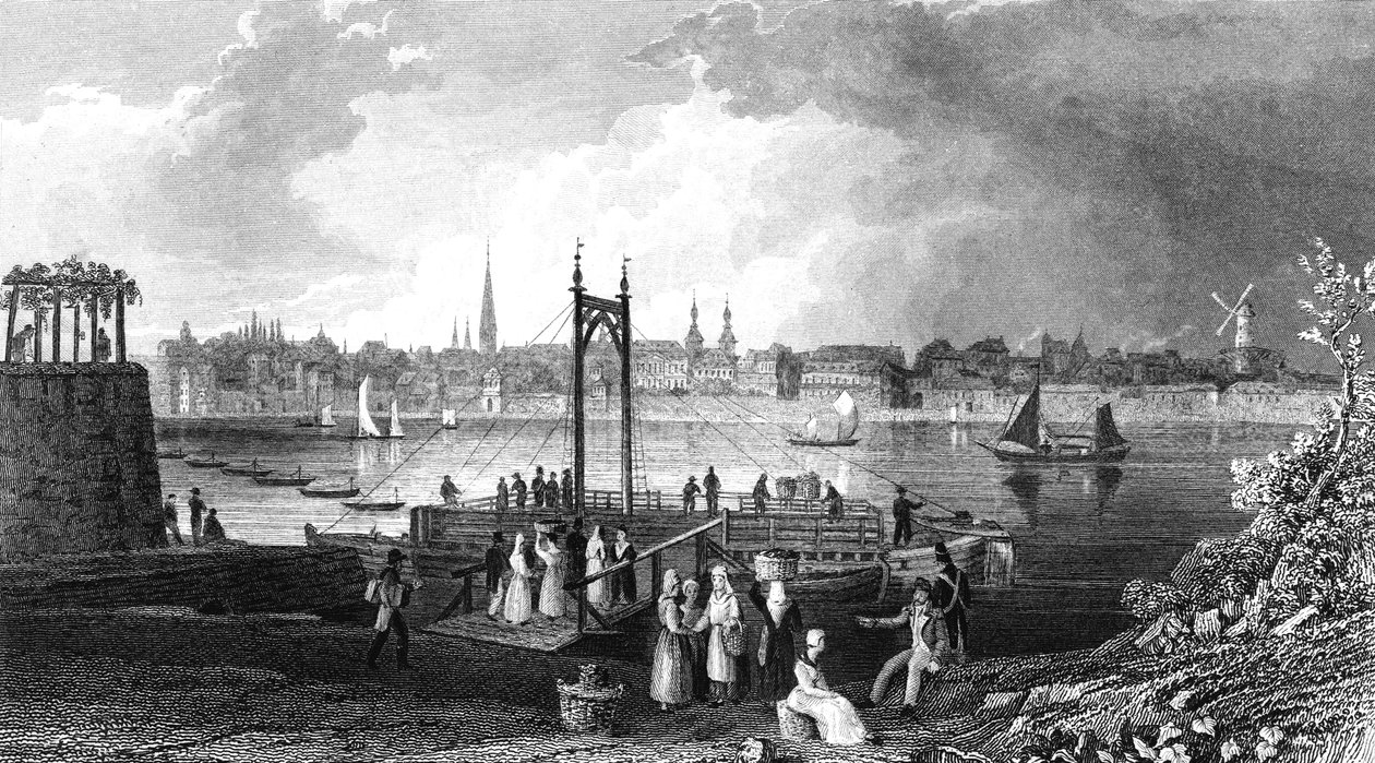 BONN, Niemcy autorstwa William (after) Tombleson
