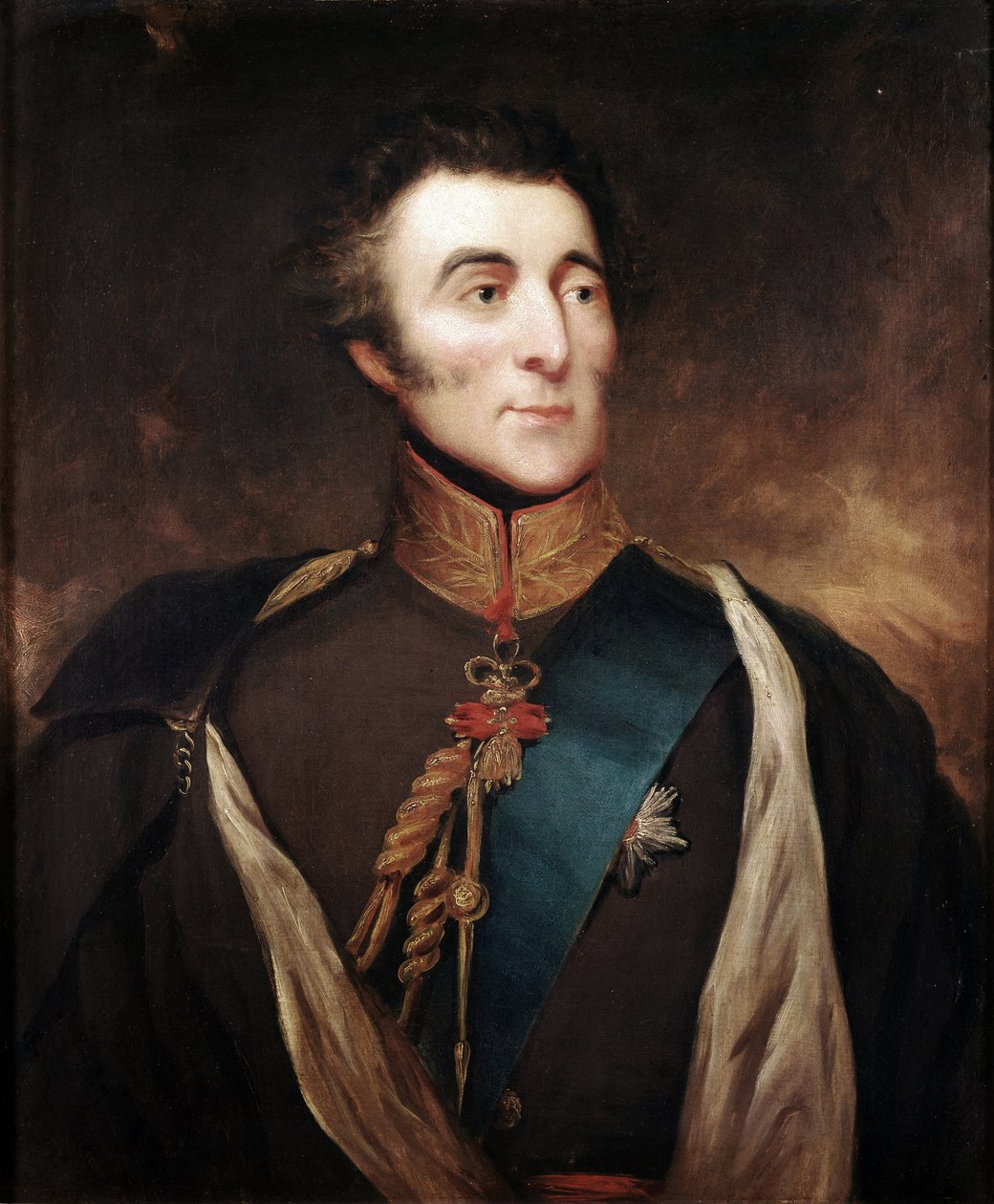 Portret księcia Arthura Wellesleya Wellingtona (olej na płótnie) autorstwa William (attr. to) Etty