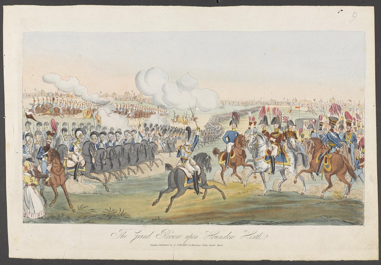 Wielka recenzja na temat Hounslow Heath autorstwa William (attr. to) Heath