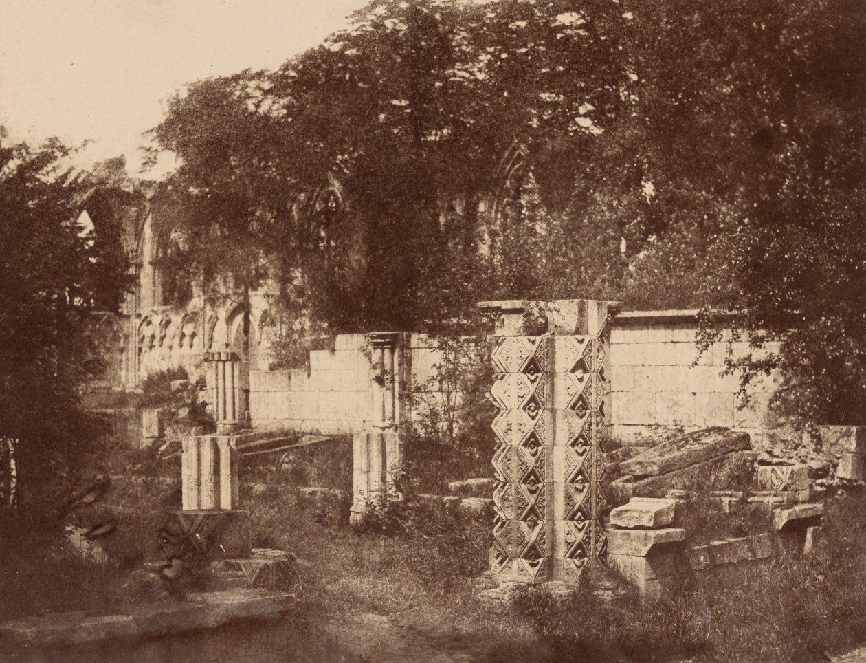 Kapitularz, Opactwo Mariackie, 1853 r. (zdjęcie) autorstwa William A. Pumphrey