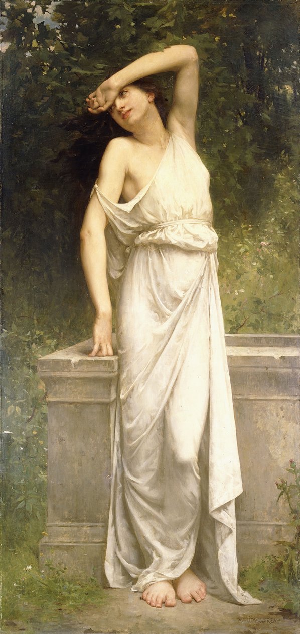 Klasyczne piękno przy studni, autorstwa William Adolphe Bouguereau