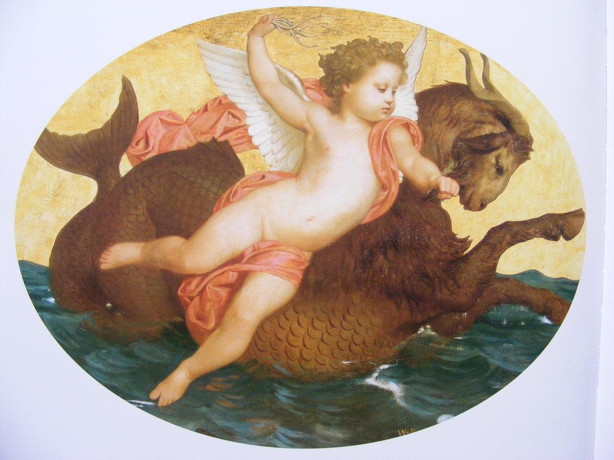 Kupidyn na potworze morskim autorstwa William Adolphe Bouguereau
