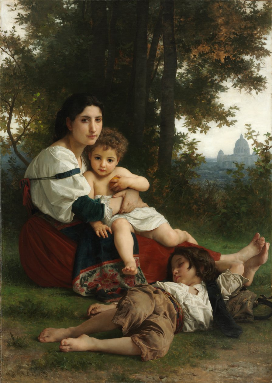 Odpoczynek, 1879. autorstwa William Adolphe Bouguereau