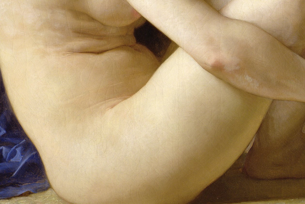 Siedzący akt, 1884 autorstwa William Adolphe Bouguereau