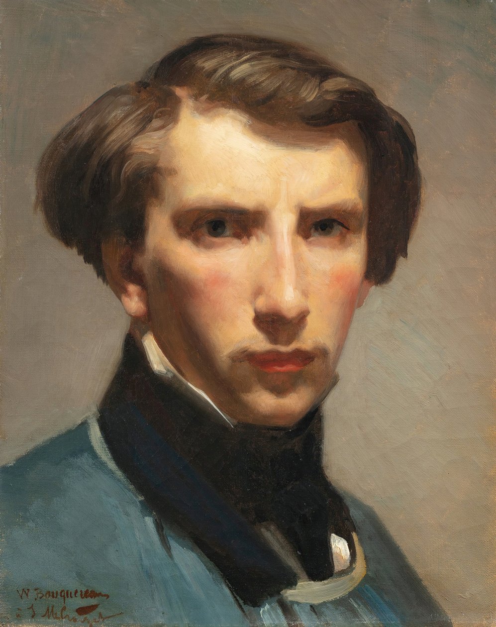 Autoportret (olej na płótnie) autorstwa William Adolphe Bouguereau