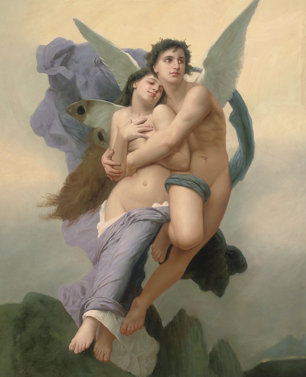 Porwanie Psyche, XX-XXI wiek autorstwa William Adolphe Bouguereau