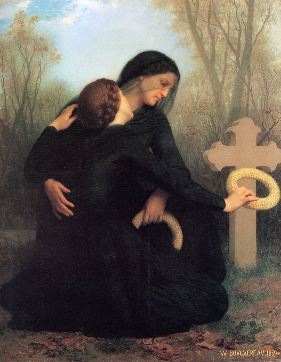 Dzień Zmarłych autorstwa William Adolphe Bouguereau