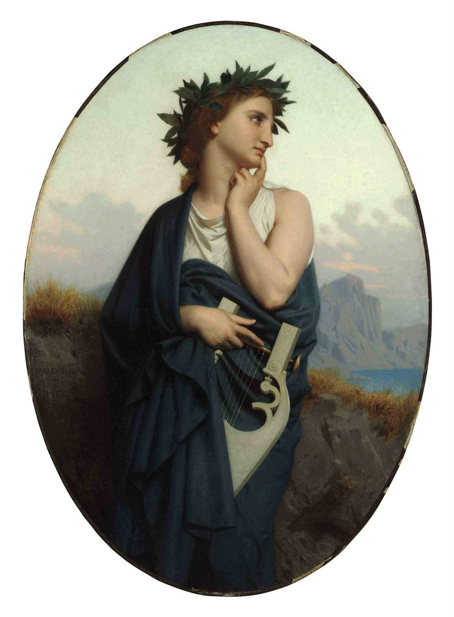 Muza (Philomèle) autorstwa William Adolphe Bouguereau