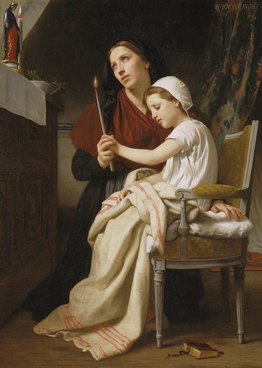 Podziękowanie autorstwa William Adolphe Bouguereau