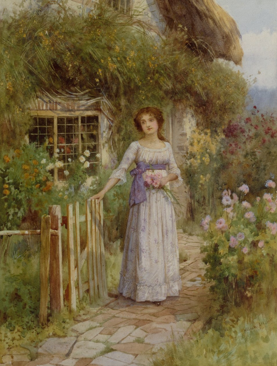 Słodkie Wspomnienia (ołówek i akwarela) autorstwa William Affleck