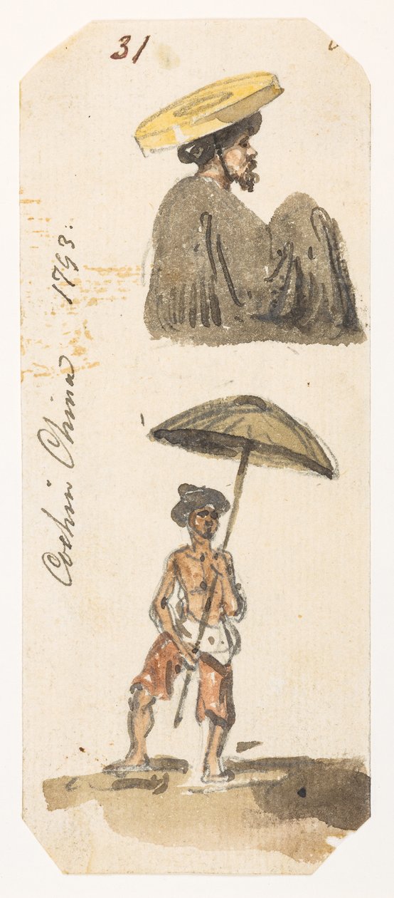 31 Dwóch mężczyzn z „Cochin China” autorstwa William Alexander