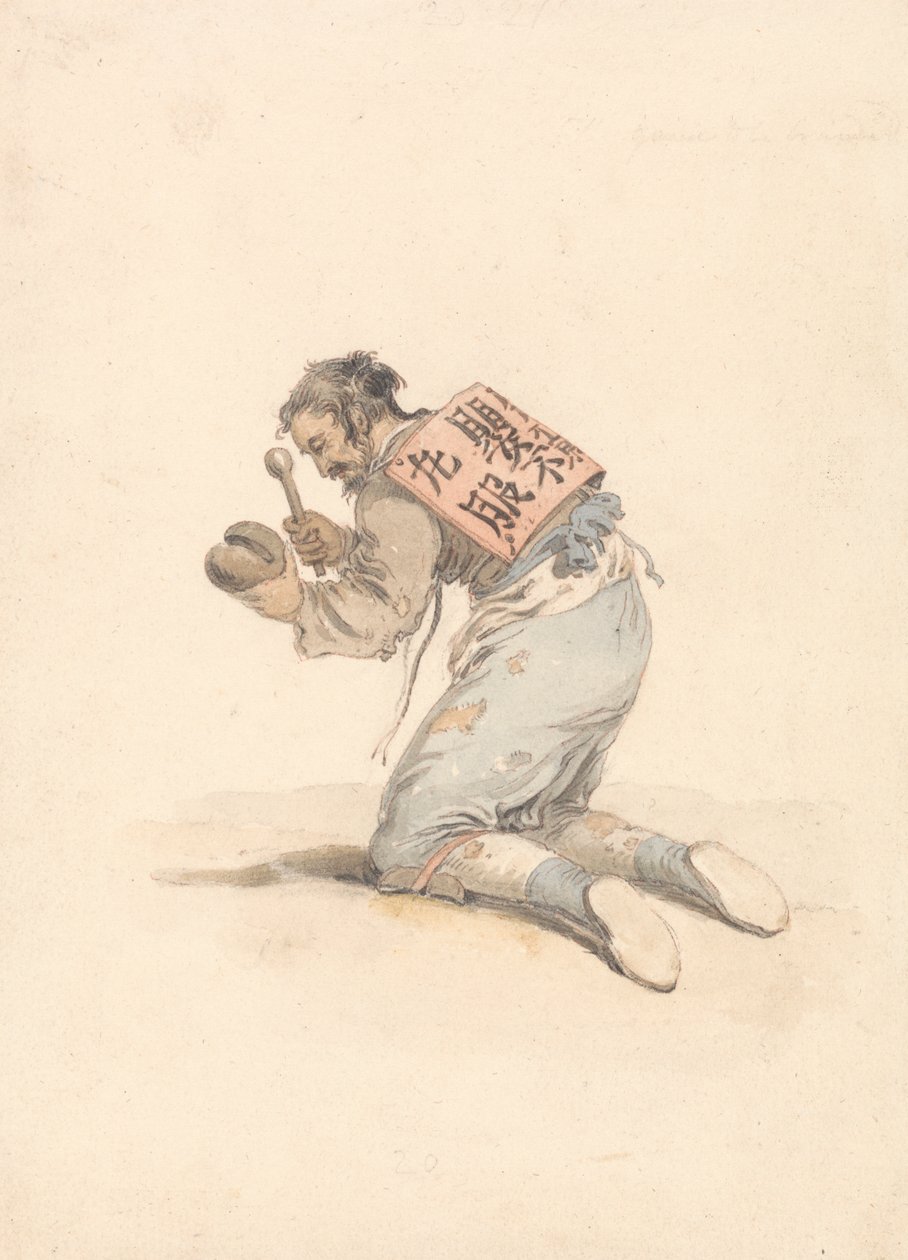Chiński żebrak autorstwa William Alexander