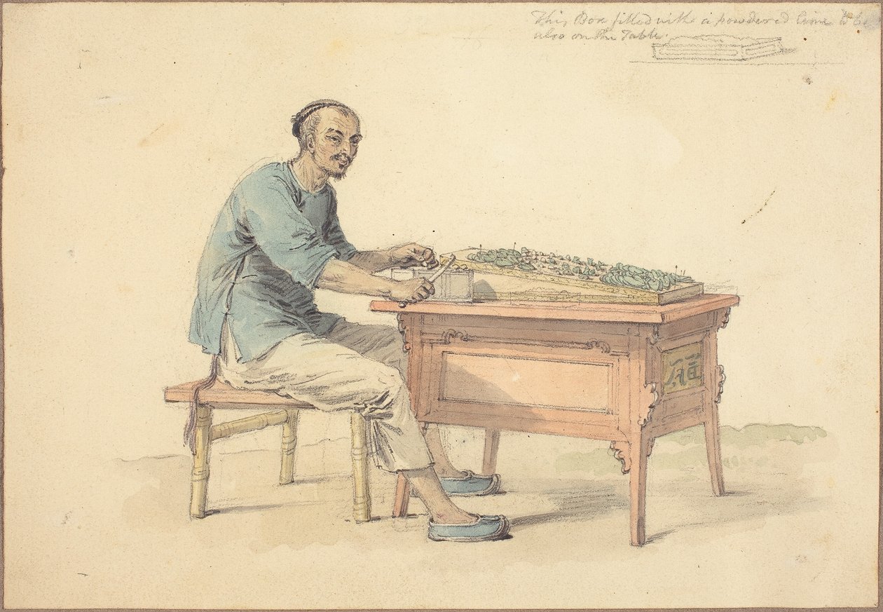 Chiński chłop sprzedający betel autorstwa William Alexander