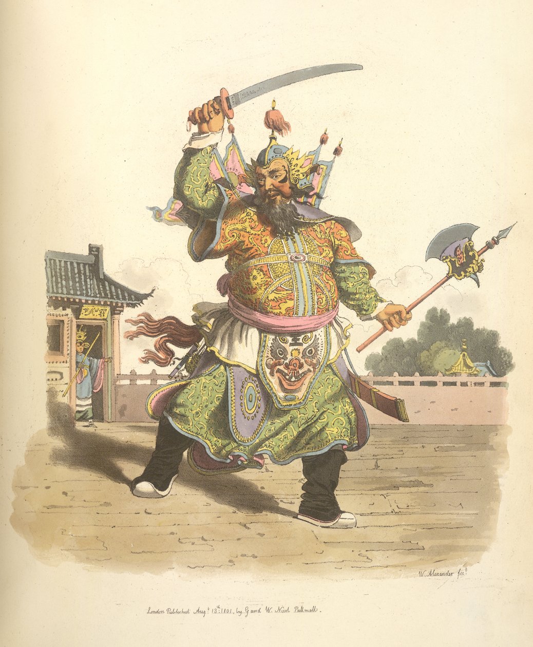 Chiński komik autorstwa William Alexander