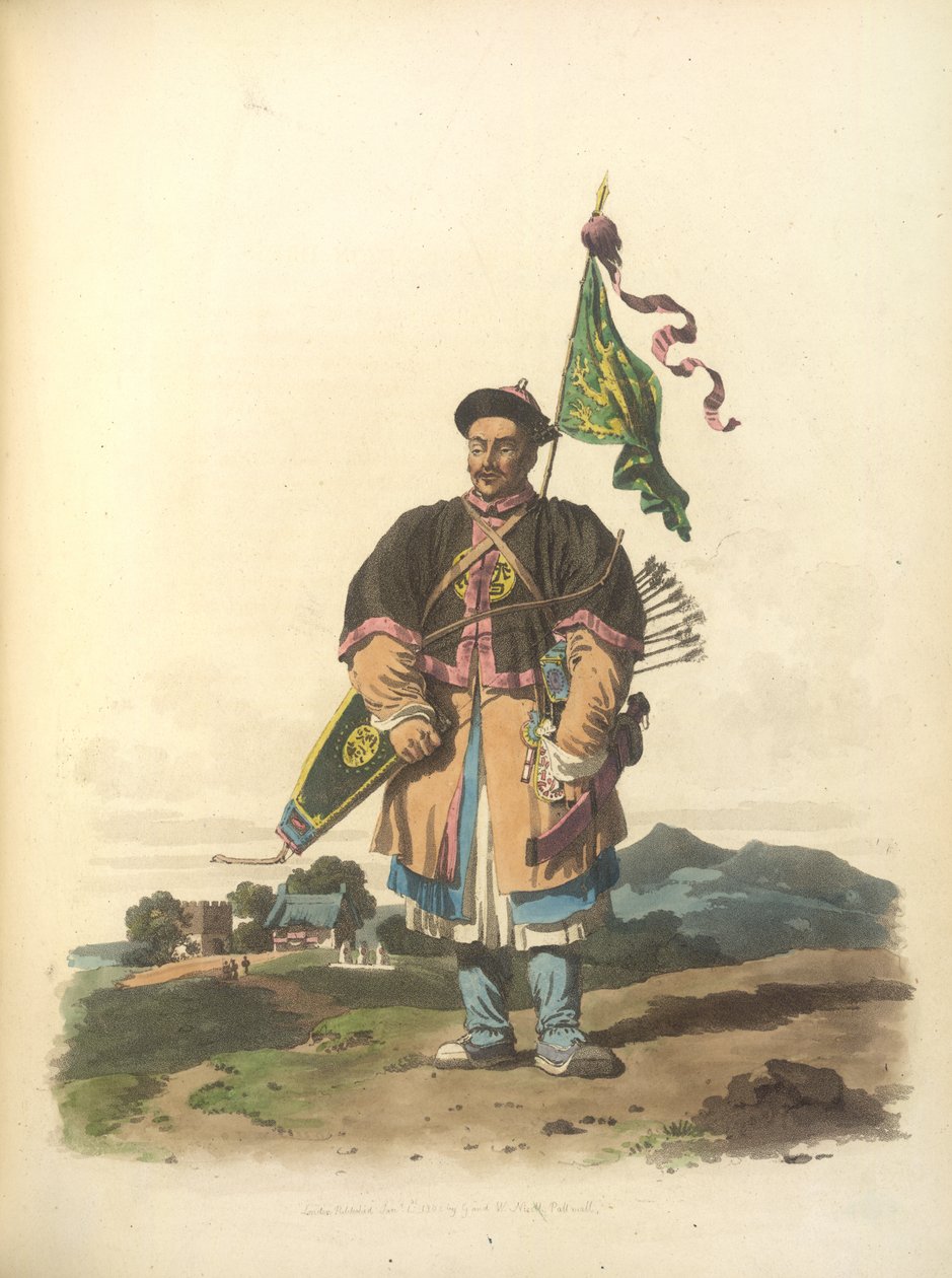 Żołnierz w swoim zwykłym stroju autorstwa William Alexander