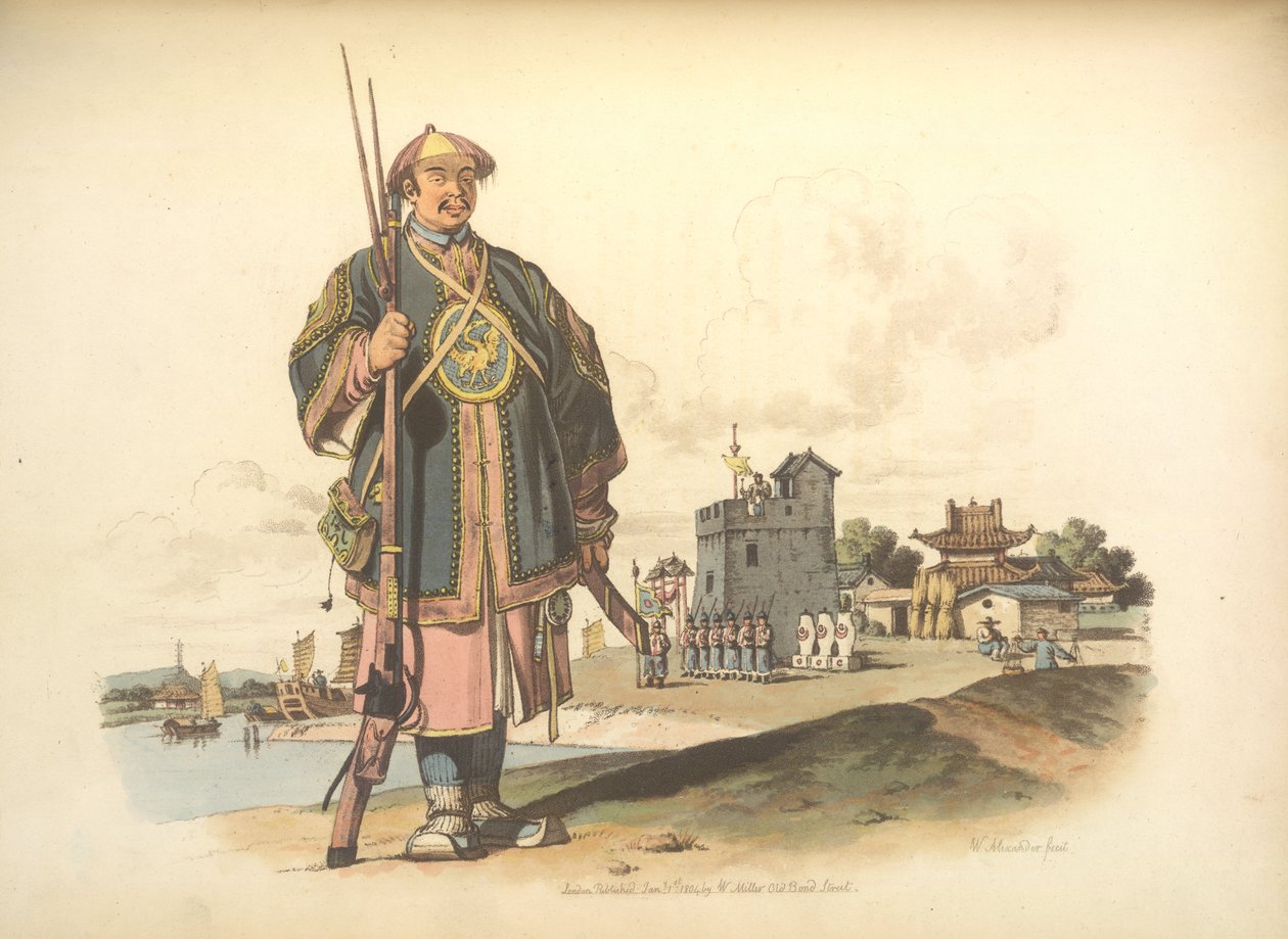 Żołnierz Chu-san autorstwa William Alexander