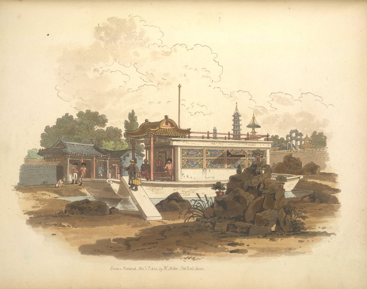 Budynek z kamienia autorstwa William Alexander