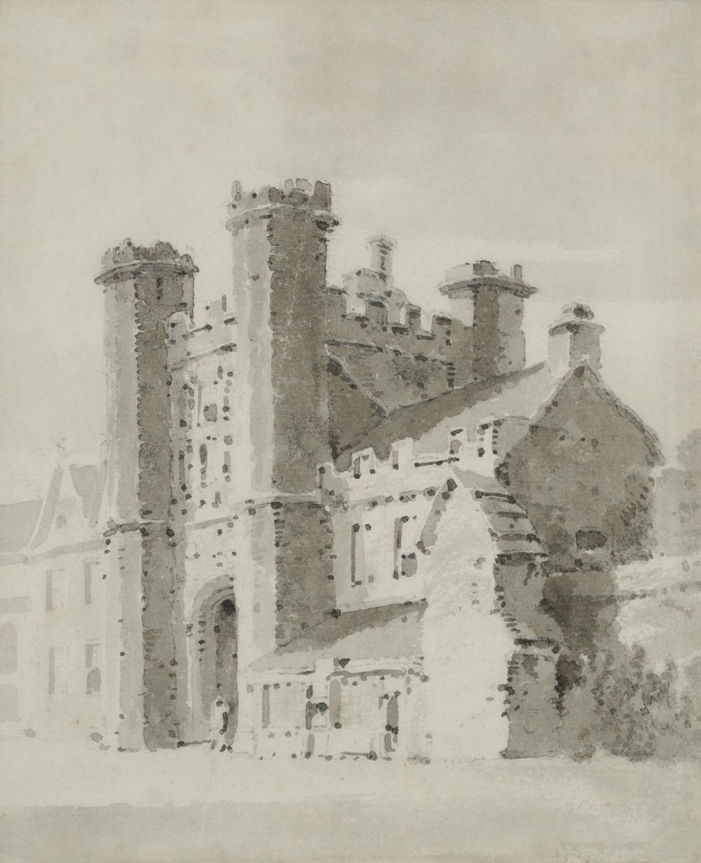 Pałac Biskupów, Katedra w Wells autorstwa William Alexander
