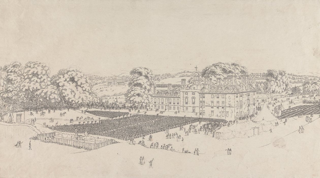 Kolacja wydana wolontariuszom z Kentish autorstwa William Alexander
