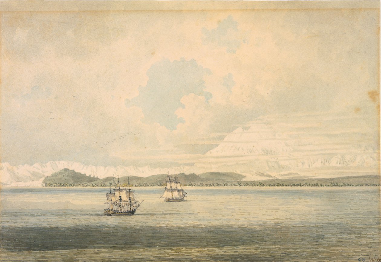 Icy Bay, lähellä St. Elias-vuorta, Alaskapolish autorstwa William Alexander