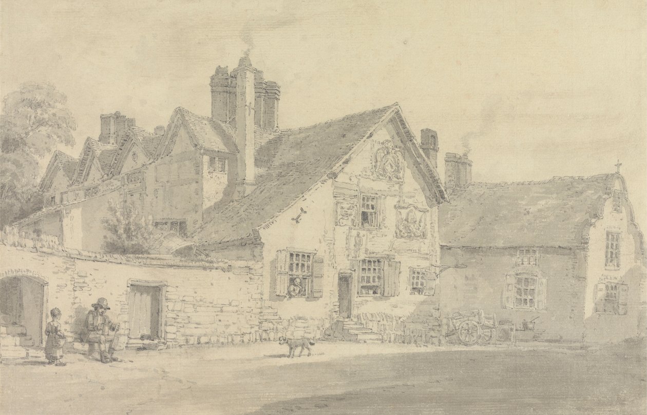 Scena uliczna Kentish autorstwa William Alexander