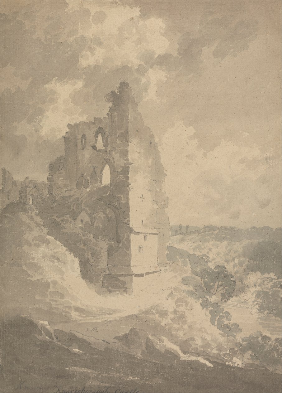 Zamek Knaresborough autorstwa William Alexander