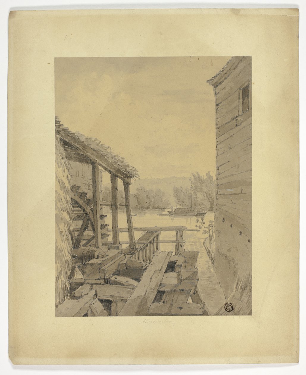 Marlow Mill autorstwa William Alexander
