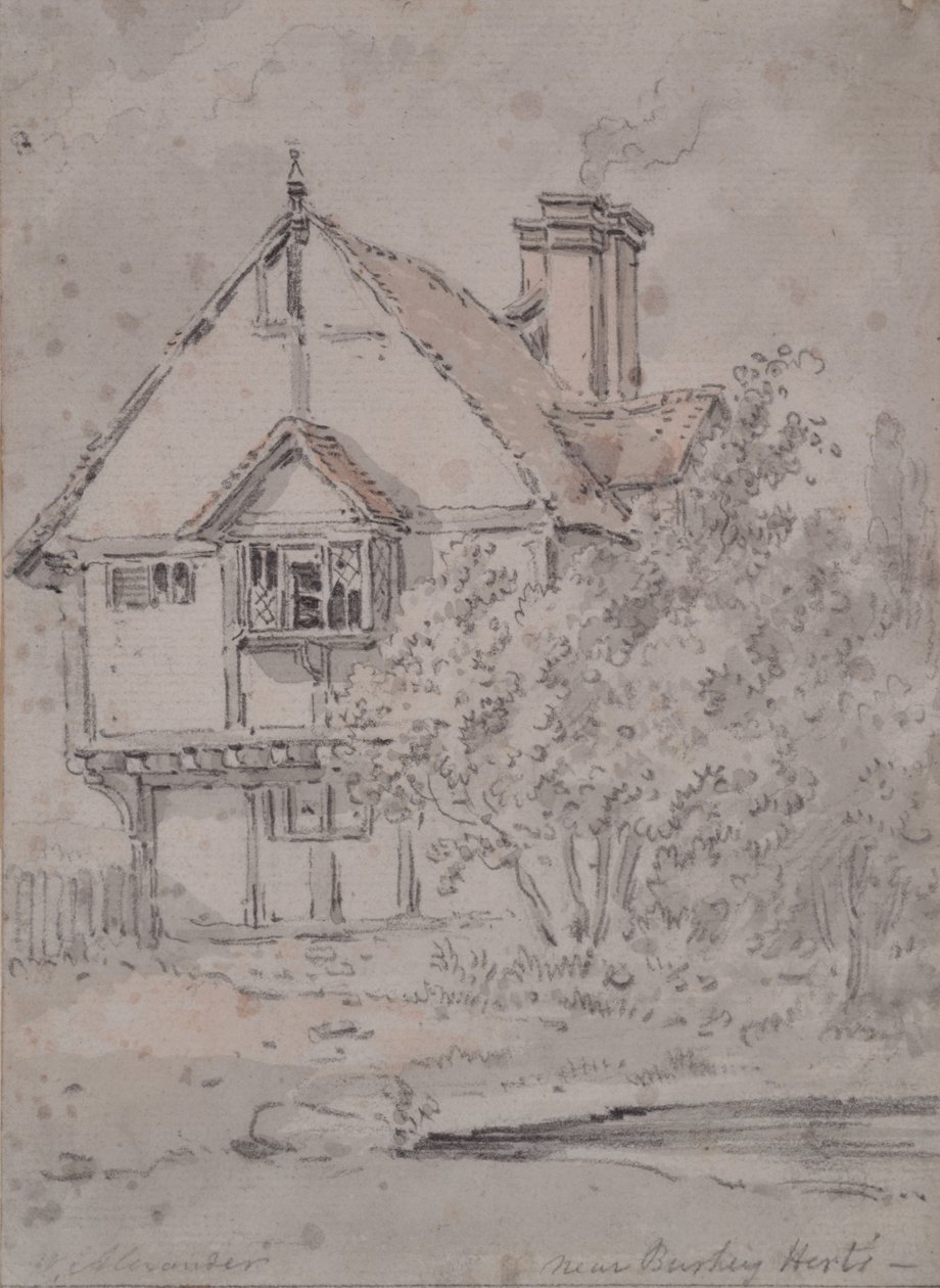 W pobliżu Bushey, Hertfordshire autorstwa William Alexander