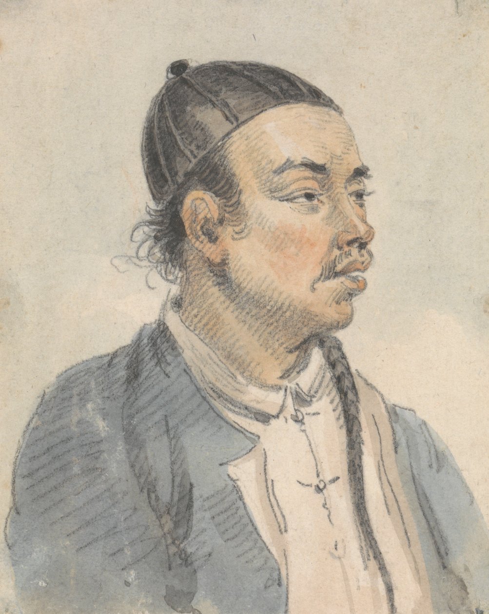 Portret Chińczyka autorstwa William Alexander