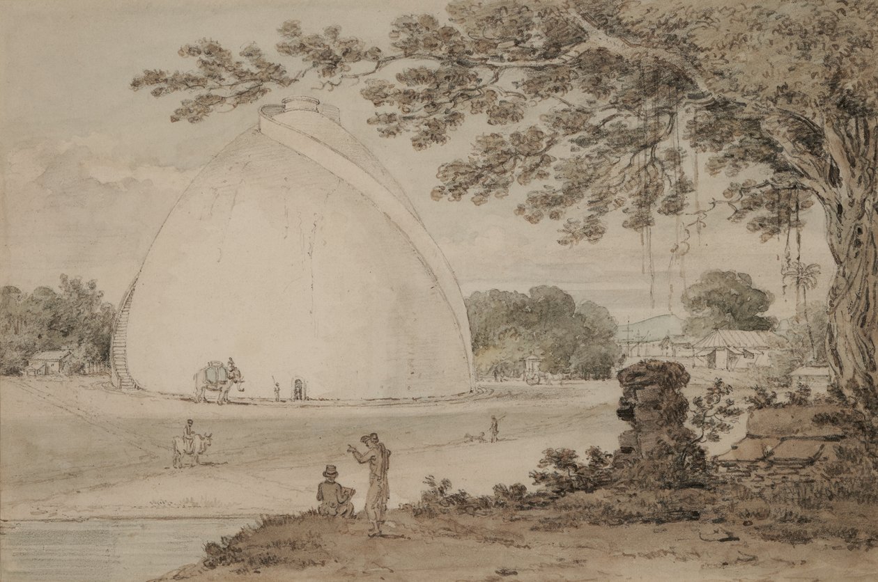 Gola w Patna autorstwa William Alexander