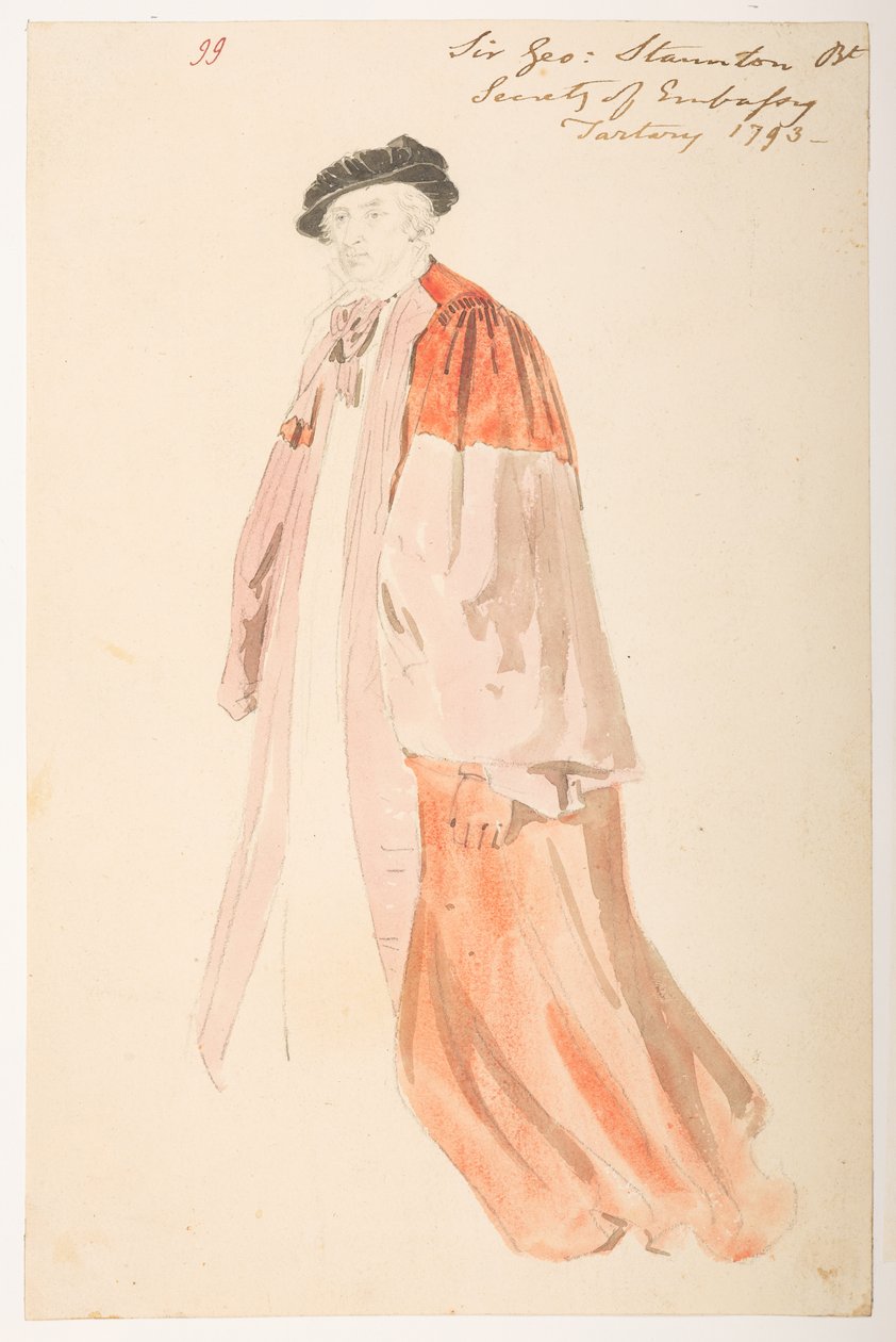 WD 959 sekcja 1 f.99, Sir George Staunton autorstwa William Alexander