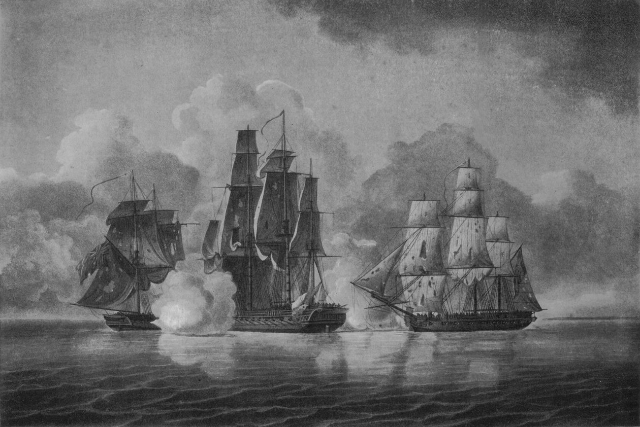 Zdobycie Pallas, c1801 autorstwa William Anderson