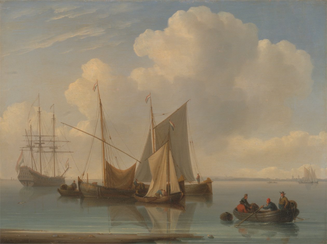 holenderskie żaglowce autorstwa William Anderson