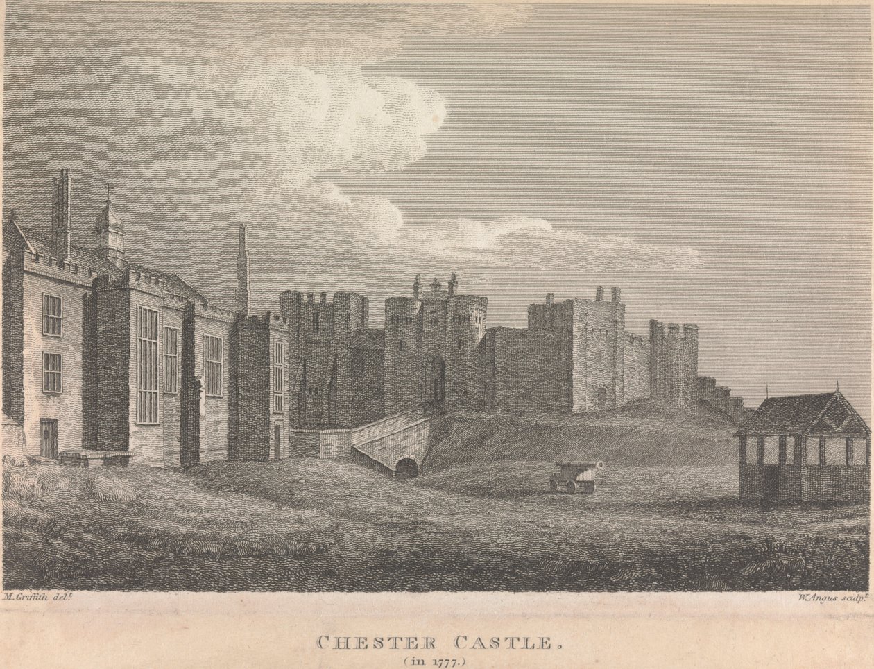 Zamek Chester; strona 63 (tom pierwszy) autorstwa William Angus