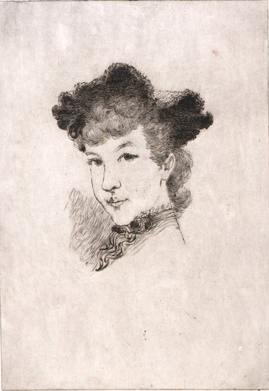 (Głowa kobiety) autorstwa William Baxter Closson