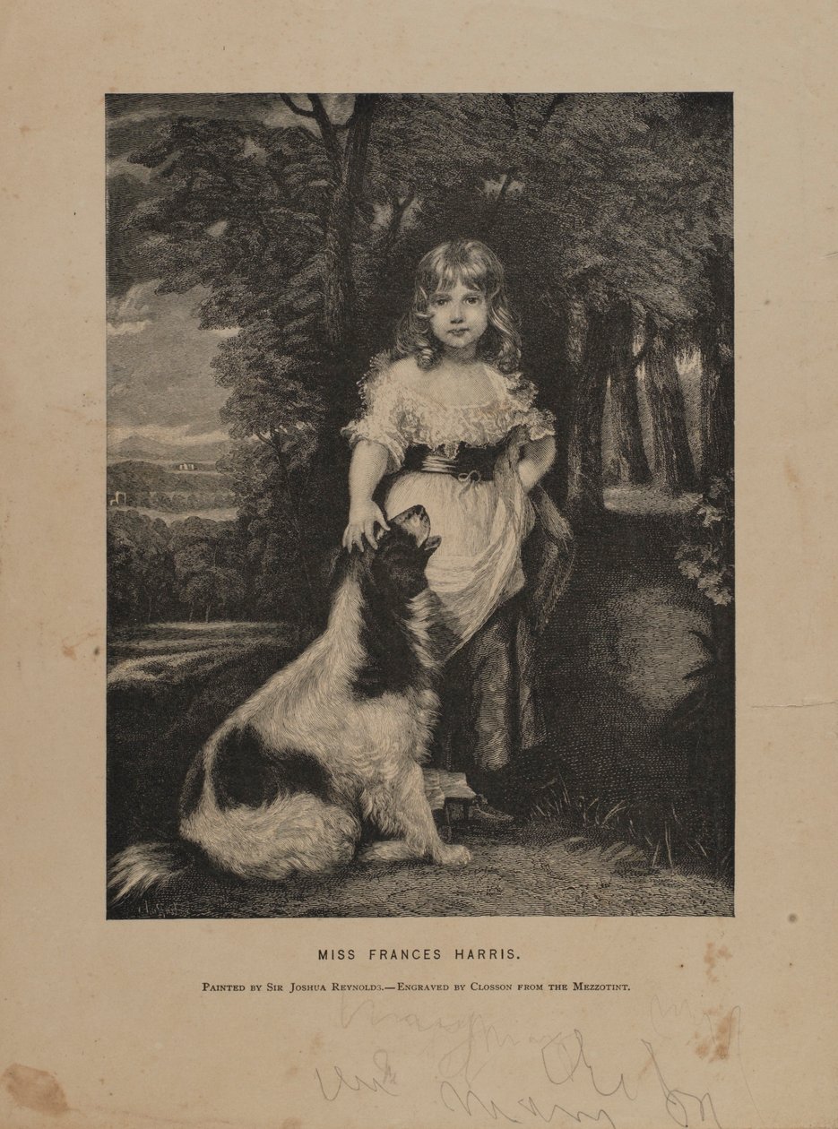Panna Frances Harris autorstwa William Baxter Closson