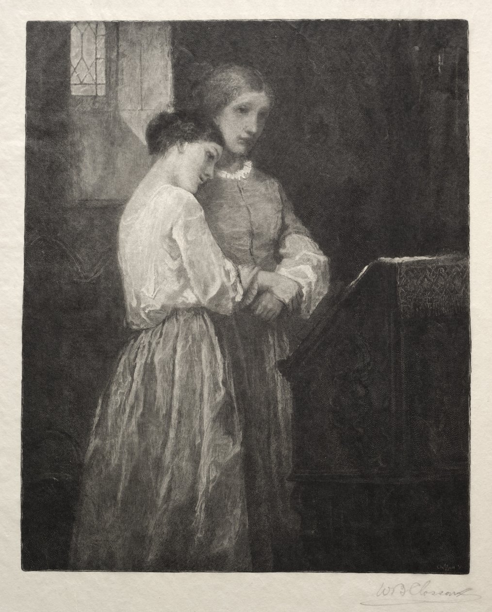 Słuchacze, 1887. autorstwa William Baxter Palmer Closson
