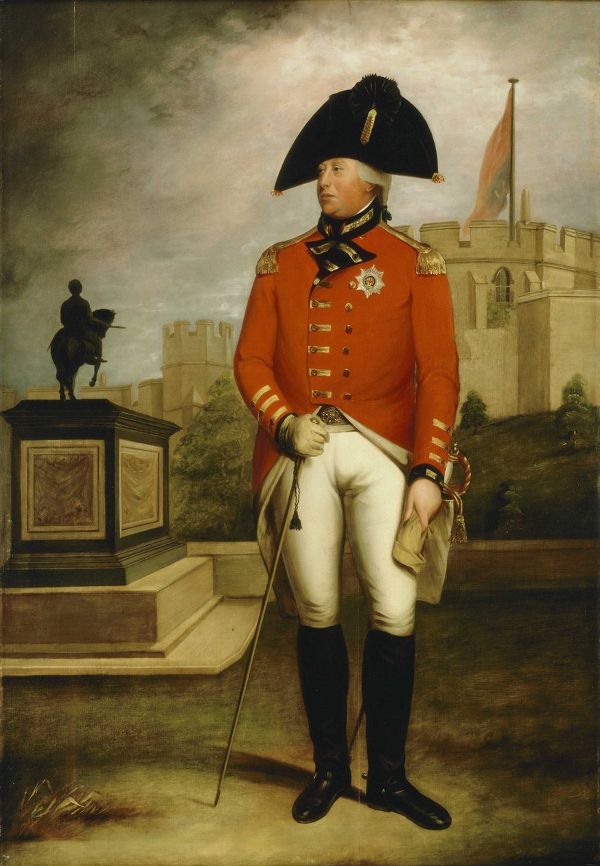 Jerzy III (1738-1820) autorstwa William Beechey