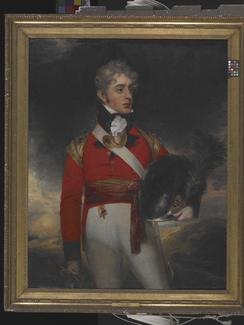 Porucznik John Pollock (John Pocock) (olej na płótnie) autorstwa William Beechey