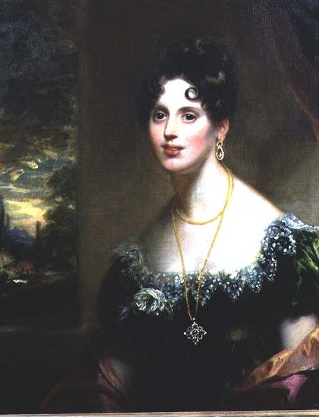 Mary Martha Beresford, siostra Agnieszki, Lady FitzHerbert, c.1805 autorstwa William Beechey